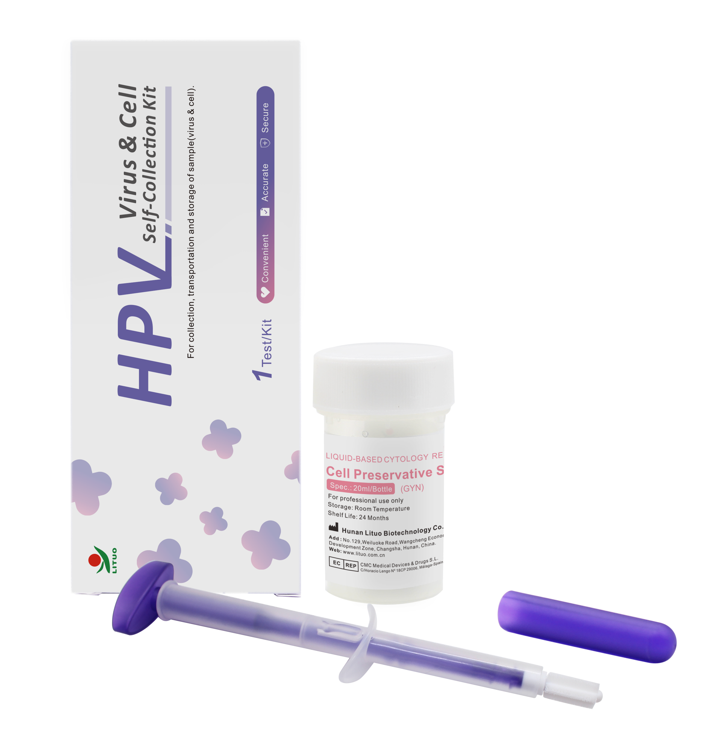 HPV Virus & Cell Self-Collection Kit